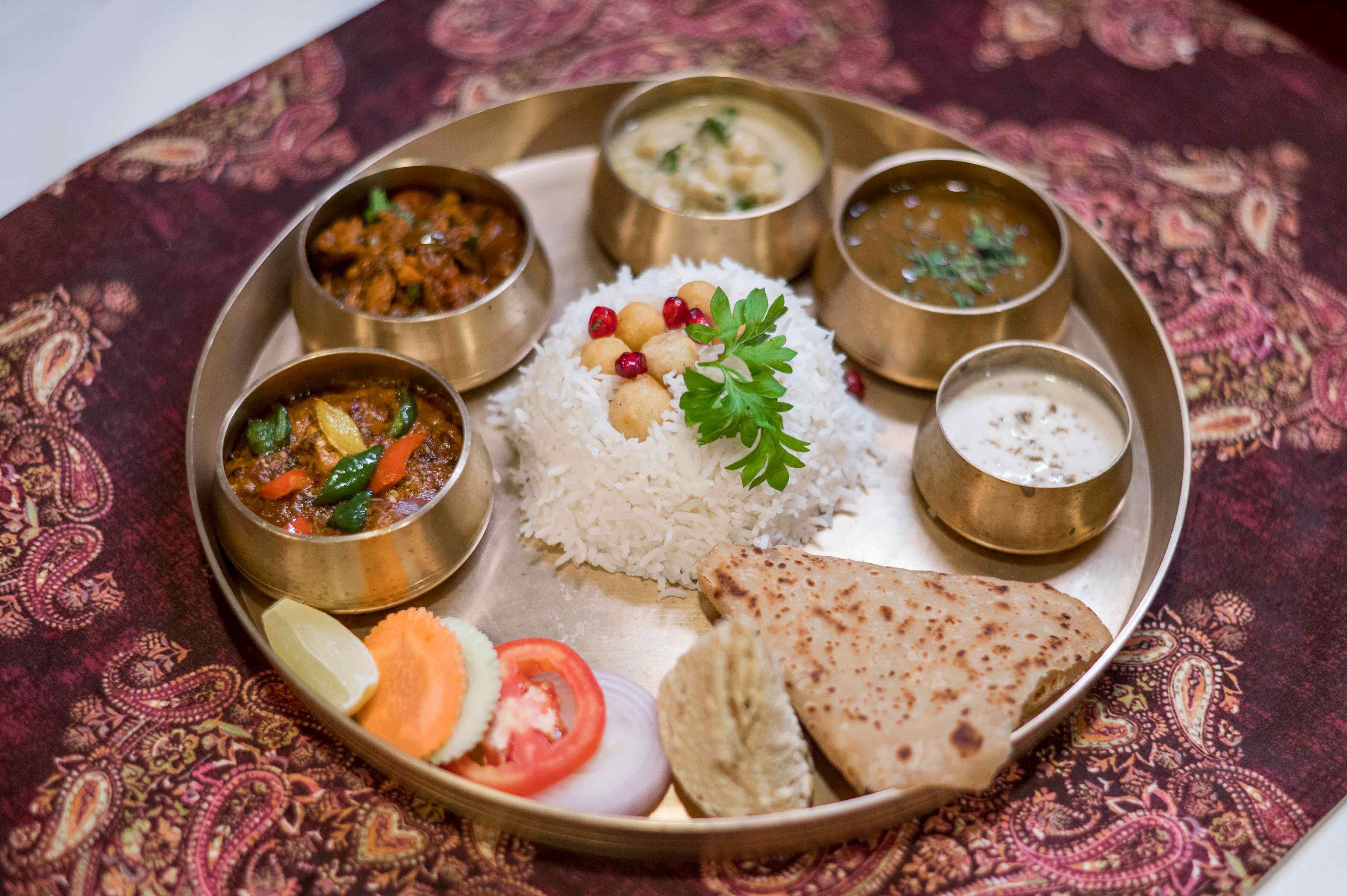 Deccan Odyssey Indian Thali Food_11zon